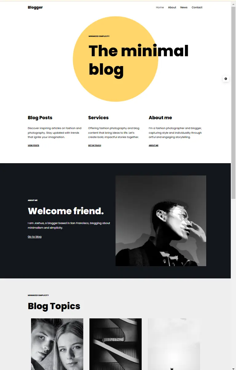 minimalist design