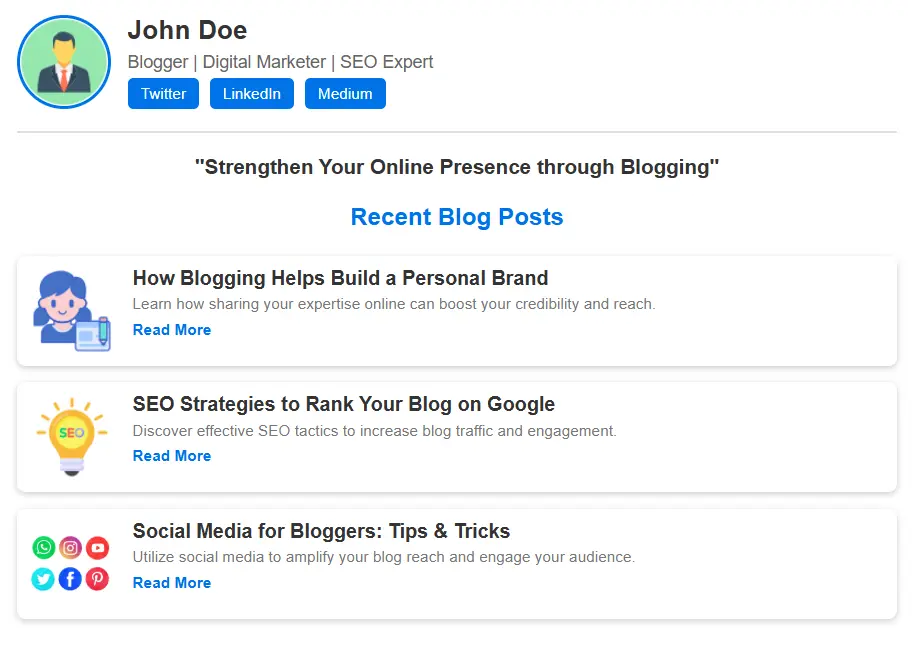 Building Your Online Presence