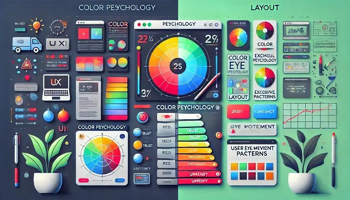 Color psychology and layout