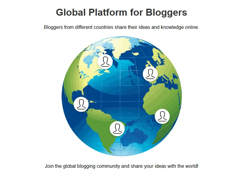 Global Platform for Bloggers