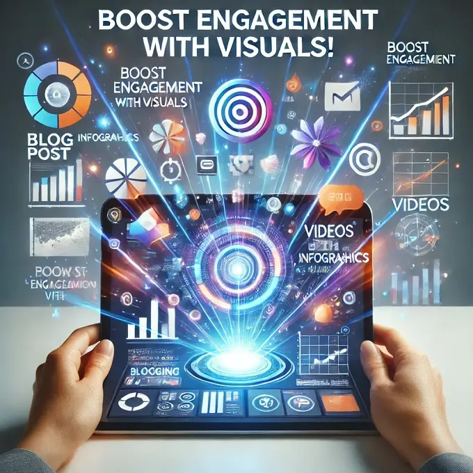 power of visuals in blogging