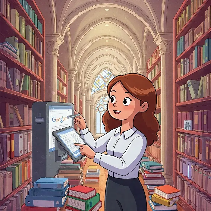Library analogy of Indexing
