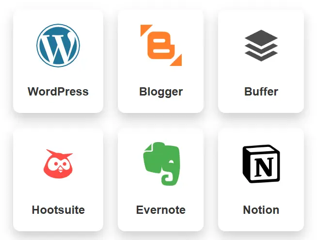Tools Icon Grid