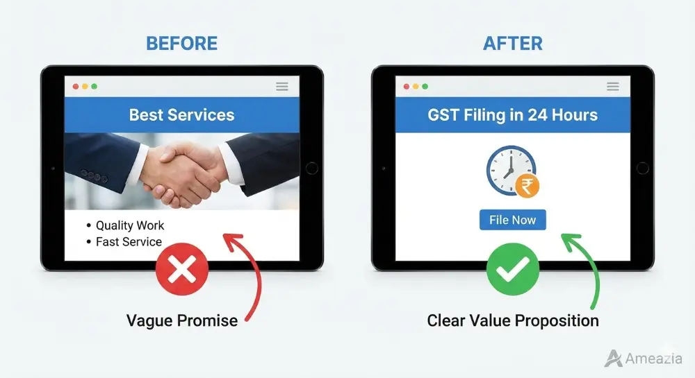 Clear Value Proposition