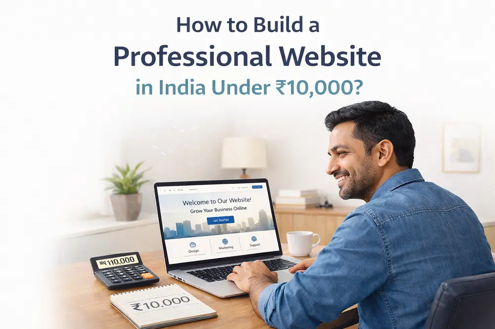 How to build an Affordable Webiste under 10000