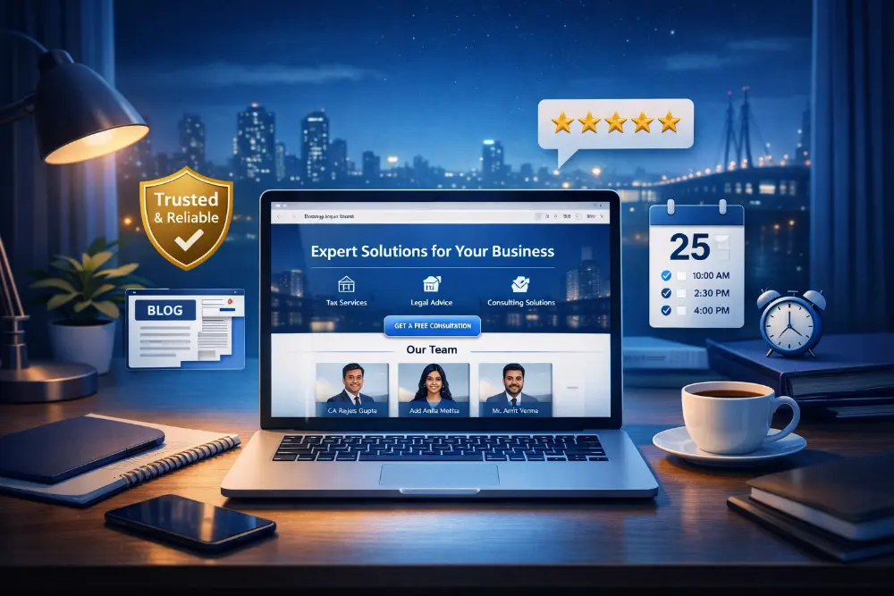 Professional Services Website