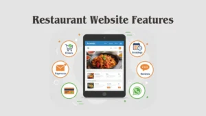 Restaurant Website features