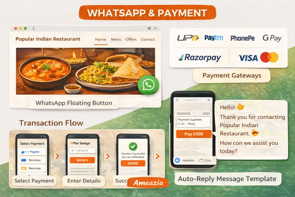 WhatsApp & Payment Integration
